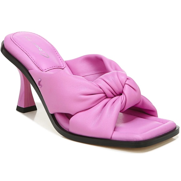 Circus Sam Edelman Sim Pink Square Toe Heel Sandal - Picture 2 of 15